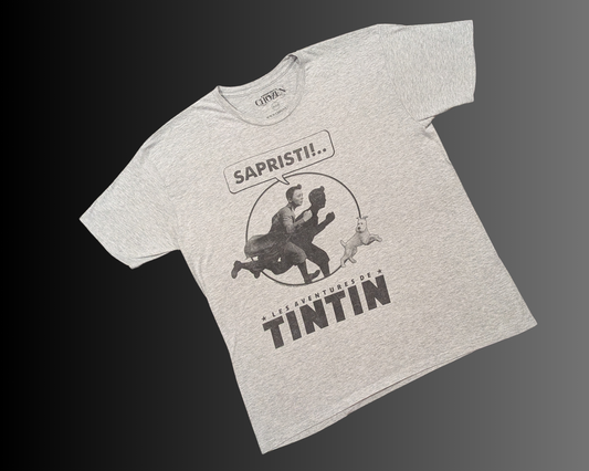 Y2K Les Aventures de Tintin, Sapristi!.. T-Shirt Size XL