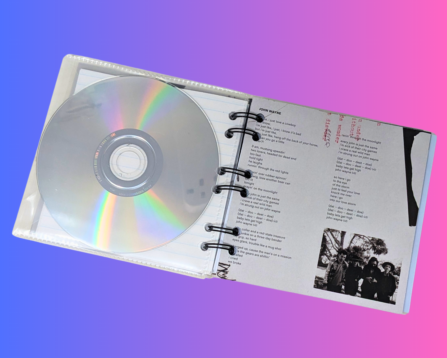 Lady Gaga, Joanne CD Notebook