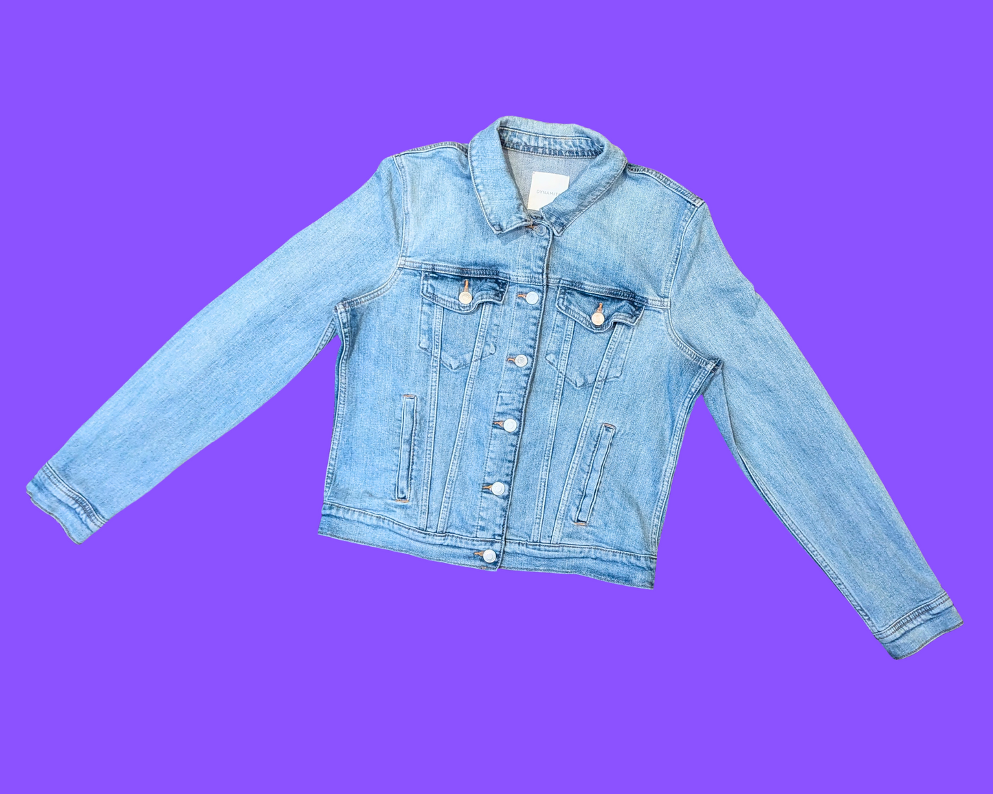 Handmade, Upcycled Jimi Hendrix Denim Jacket Size L