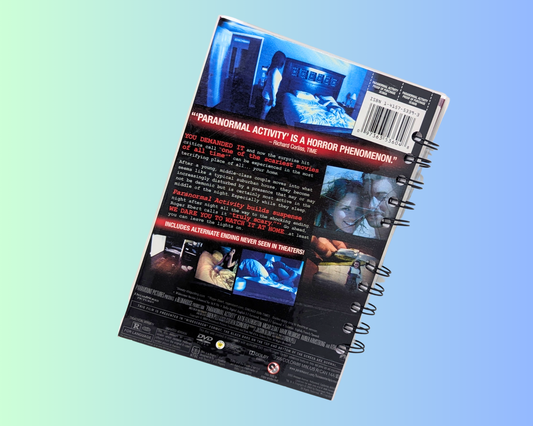 Carnet de notes du film DVD Paranormal Activity