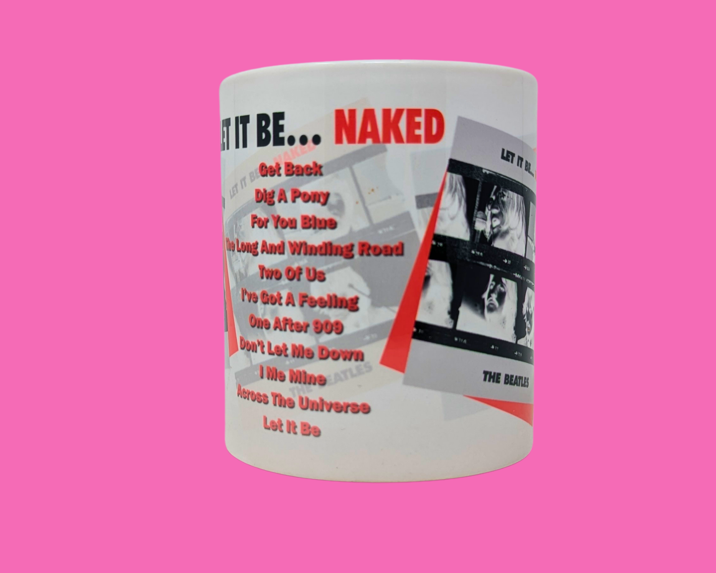 The Beatles Let It Be... Naked Mug