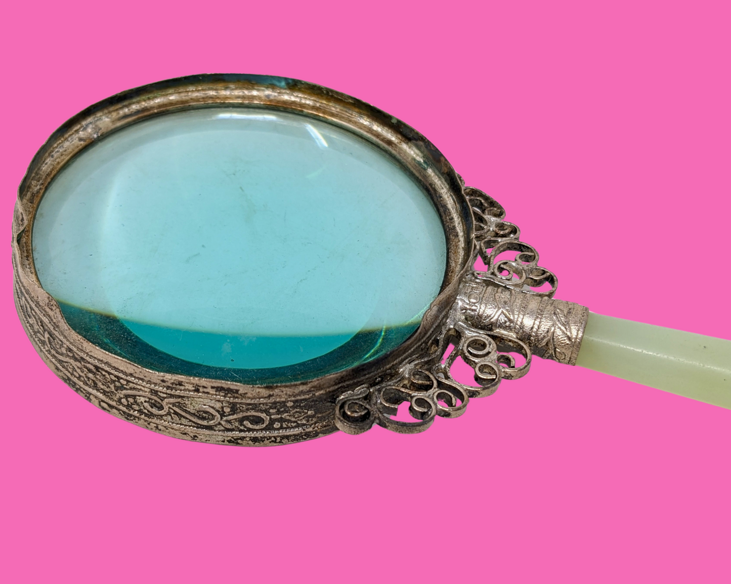 Loupe vintage de style Art déco des années 1960