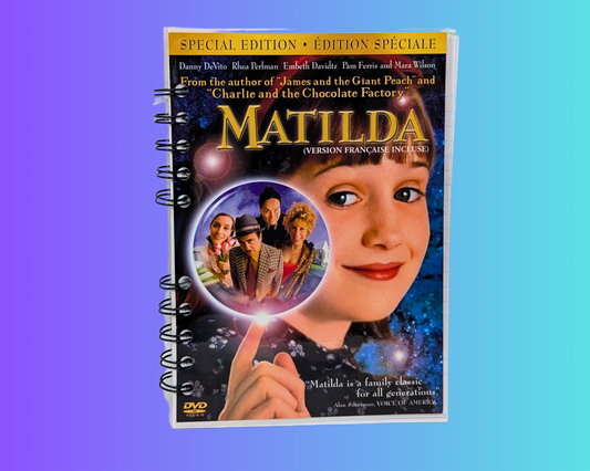Matilda DVD Movie Notebook