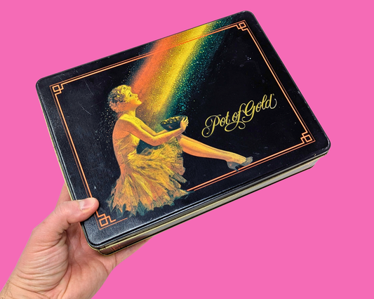 Boîte à chocolats vintage des années 1990, Pot of Gold