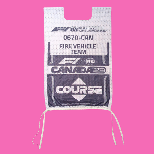 Formula 1 GP Canada Fire Vehicule Team Race Bib One Size