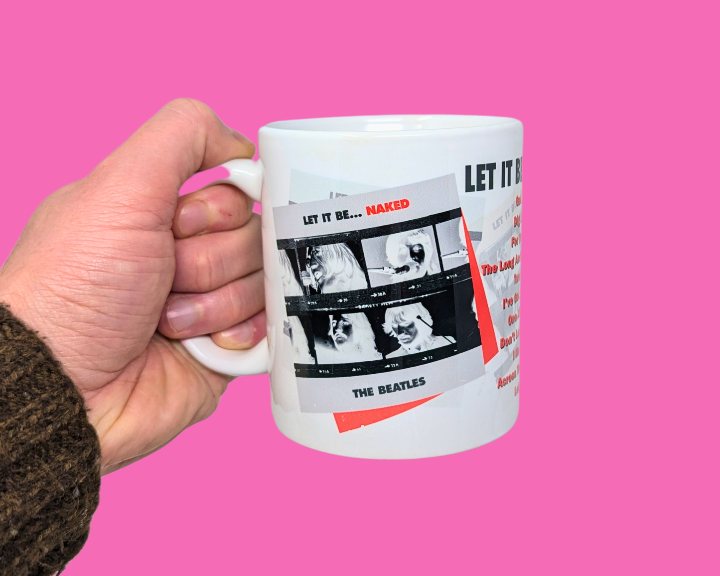 The Beatles Let It Be... Naked Mug