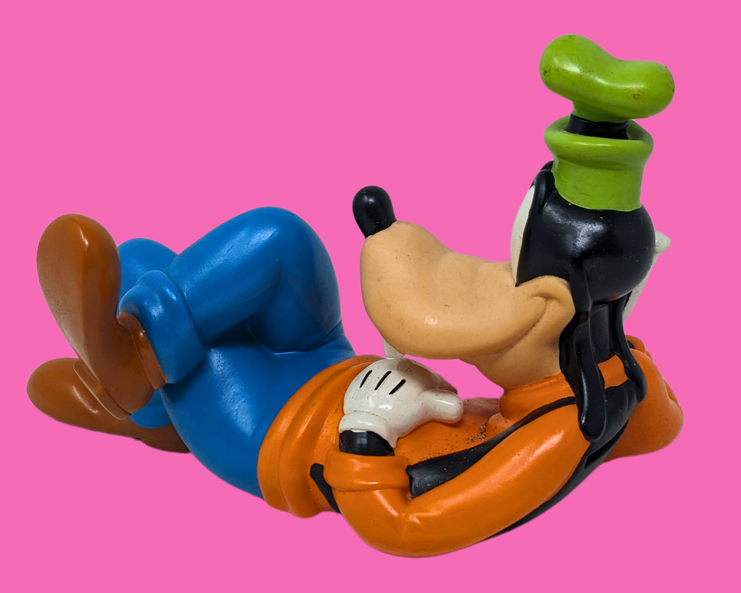 Tirelire en plastique vintage des années 1990