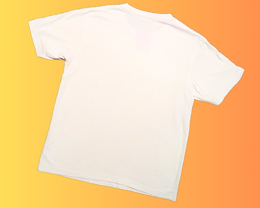 T-shirt Charlie Brown blanc années 2000, Peanuts Sunday Strips, taille S