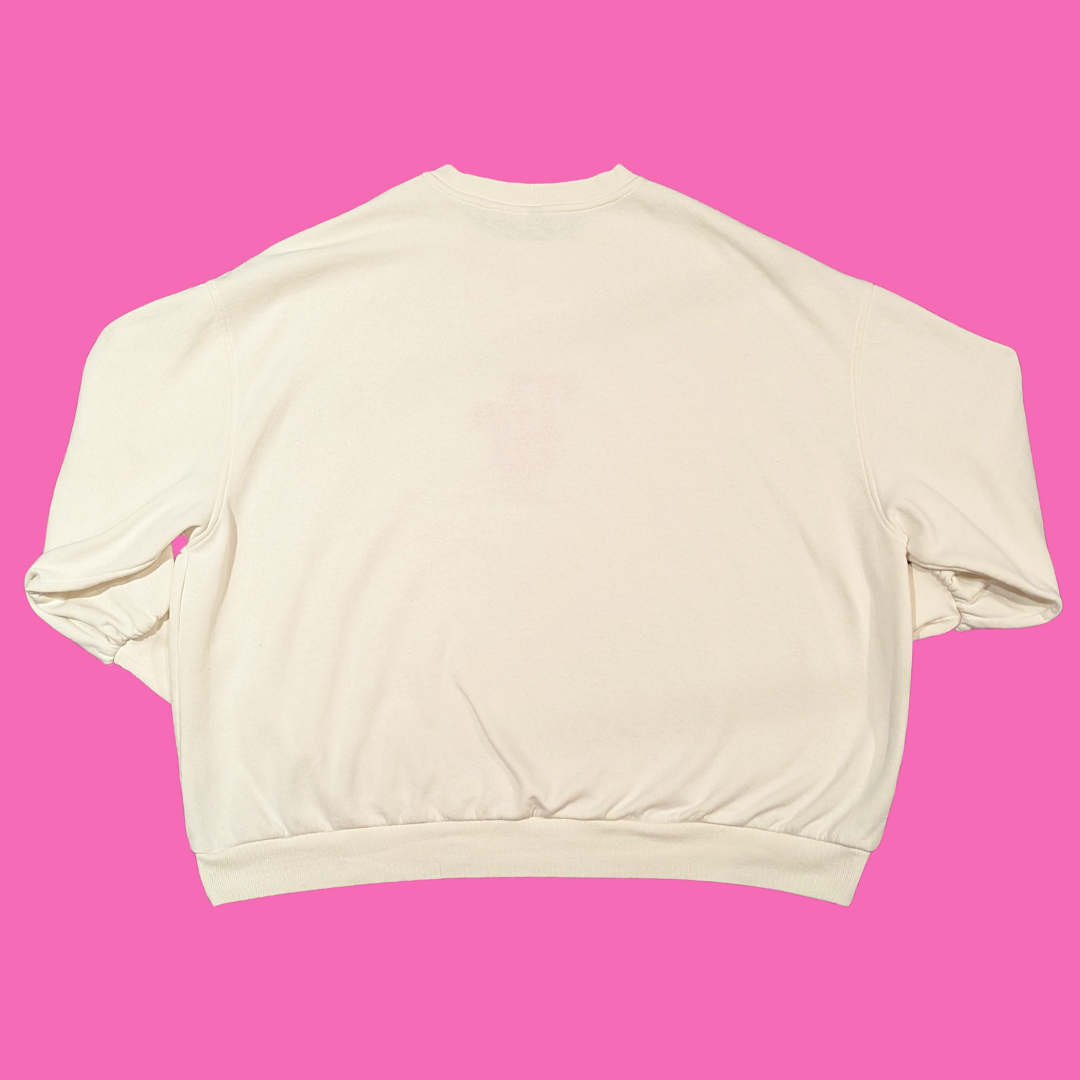 Tom and Jerry White Crewneck Size XXL