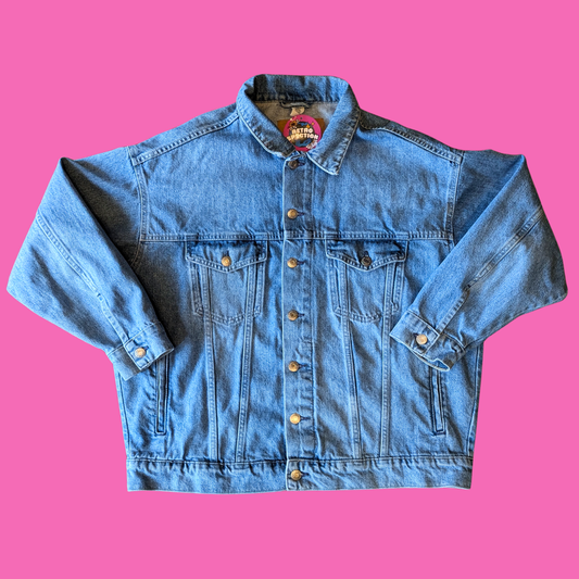 Wu-Tang Upcycled Denim Jacket Size M for Women