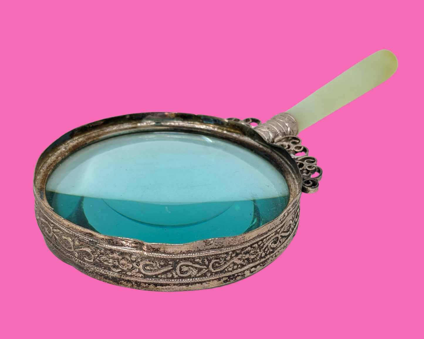 Loupe vintage de style Art déco des années 1960