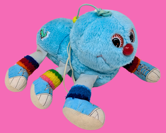 Peluche vintage des années 1980 avec beaucoup de jambes