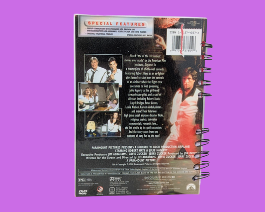 Carnet de notes du film DVD Avion !