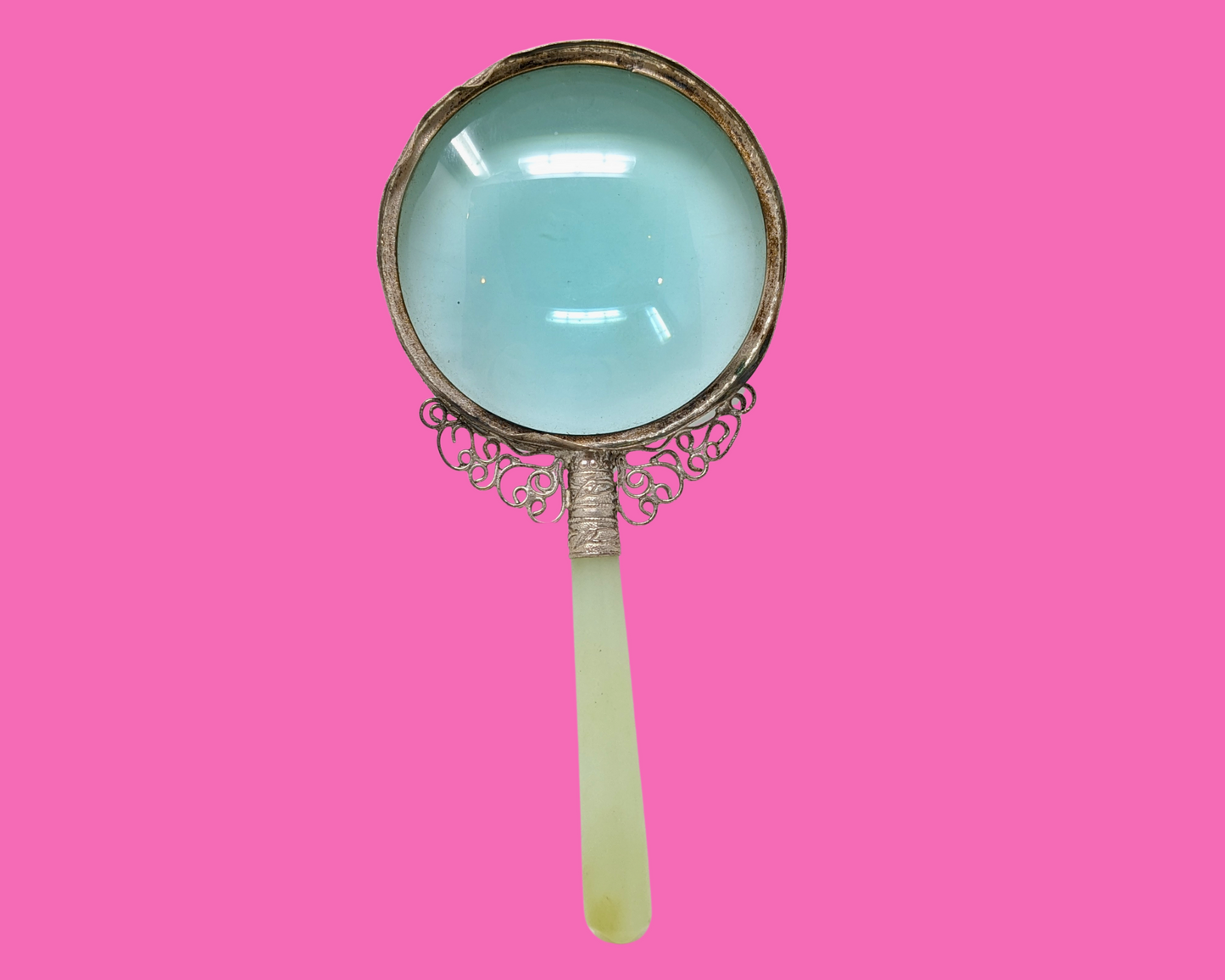 Loupe vintage de style Art déco des années 1960