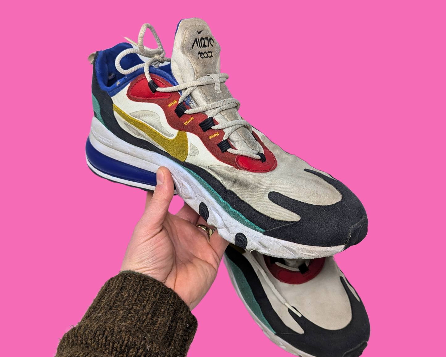 Baskets Nike Air Max 270 React Y2K, taille US 41.5