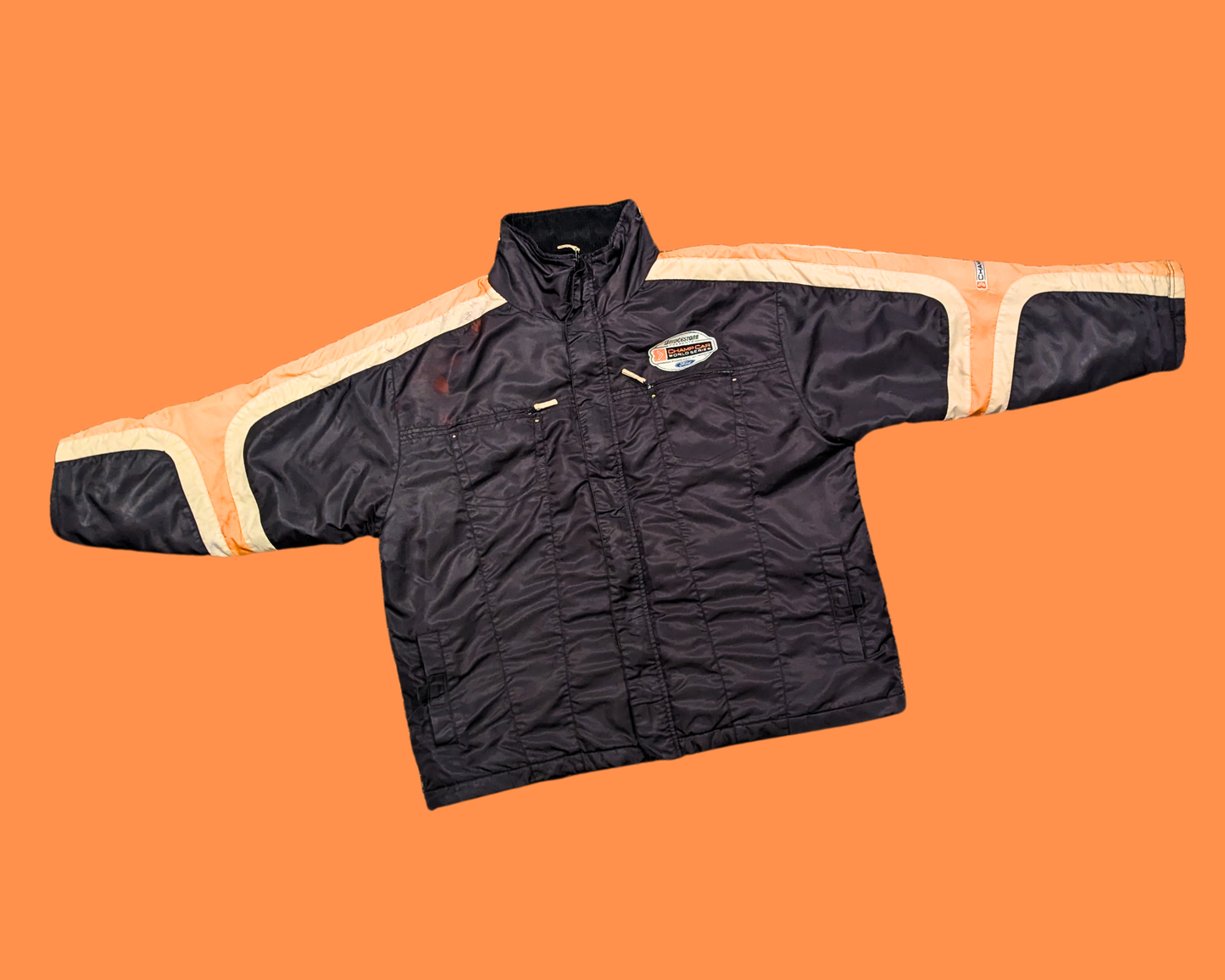 Vintage 1990's Racing Jacket by Speed Gear Size XXL