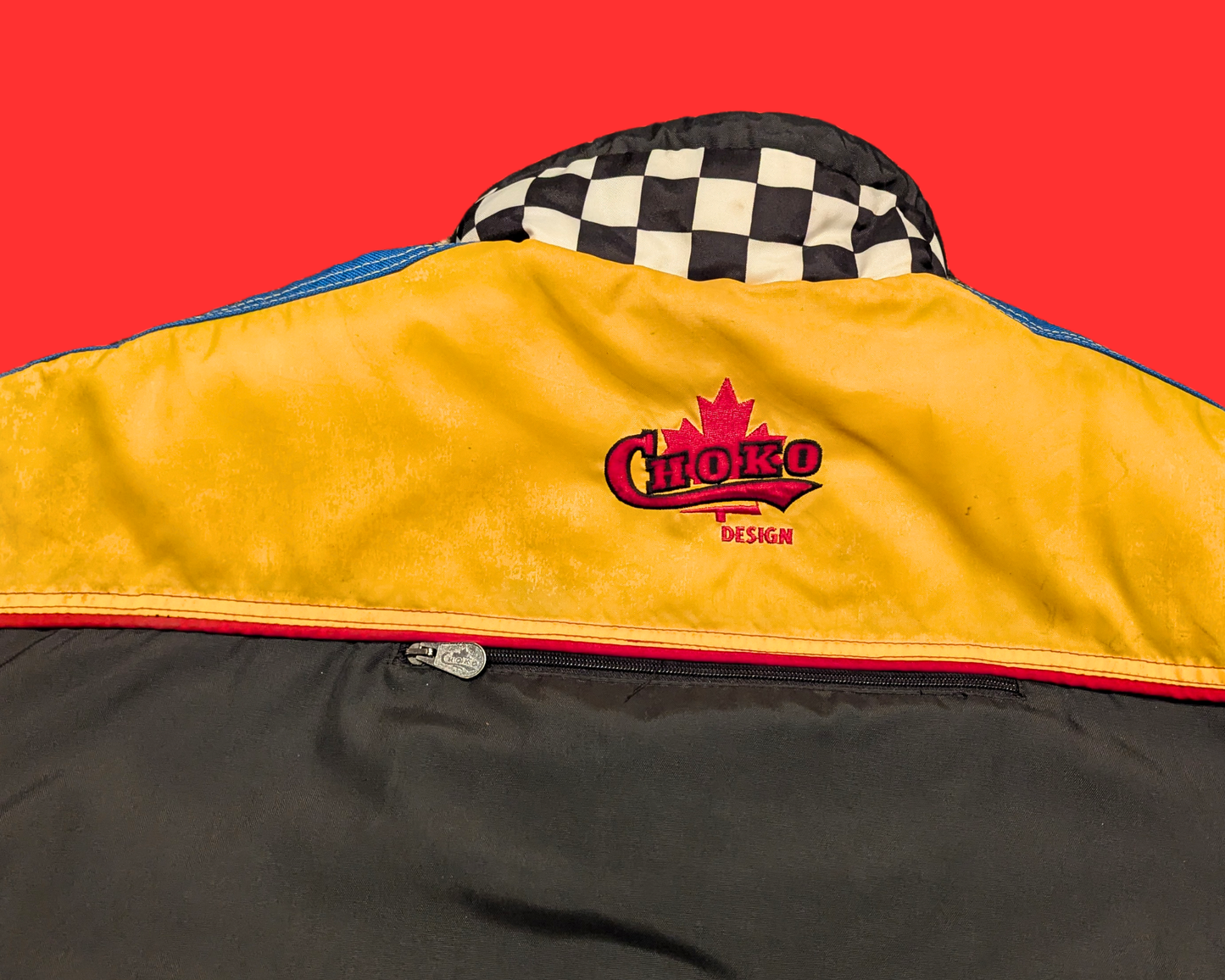 Vintage 1990's Choko Design, Pro Lab Racing Jacket Size XXL