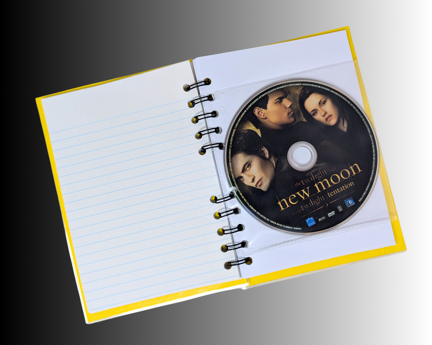 Twilight, New Moon DVD Movie Notebook