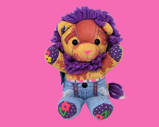 Vintage 1990's Mini Doodle Bear Plushie