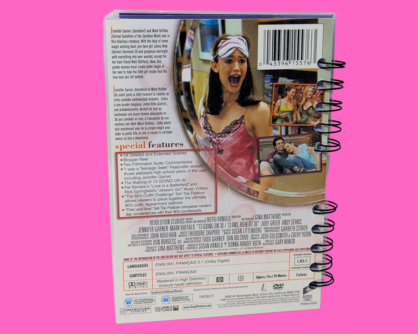Carnet de notes du film DVD 13 ans bientôt 30