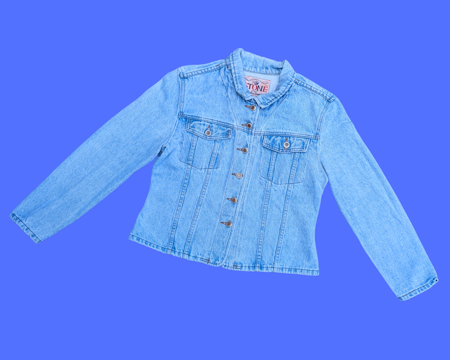 Handmade, Upcycled Family Guy Denim Jacket Size M