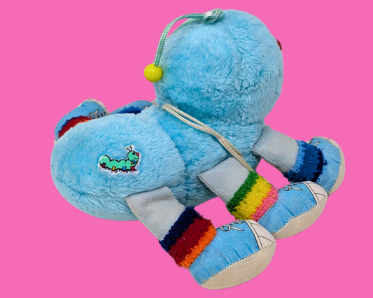 Peluche vintage des années 1980 avec beaucoup de jambes