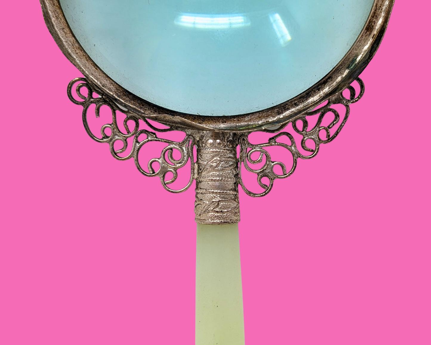 Loupe vintage de style Art déco des années 1960