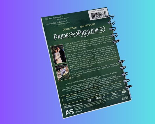 Pride and Prejudice DVD Movie Notebook