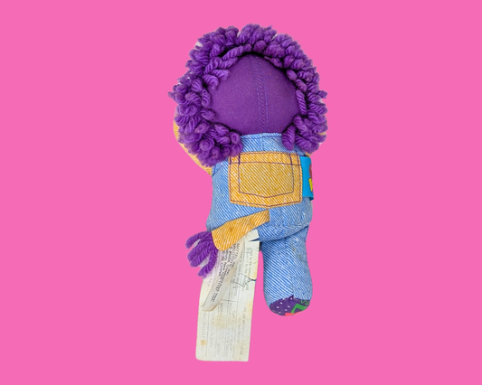 Vintage 1990's Mini Doodle Bear Plushie