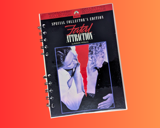 Fatal Attraction DVD Movie Notebook