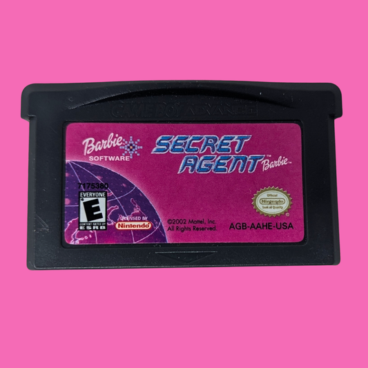 GameBoy Advance Game Secret Agent Barbie