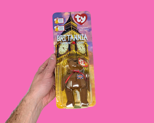 McDonald's TY Beanie Babies Britannia (Royaume-Uni) des années 1990, non ouvert