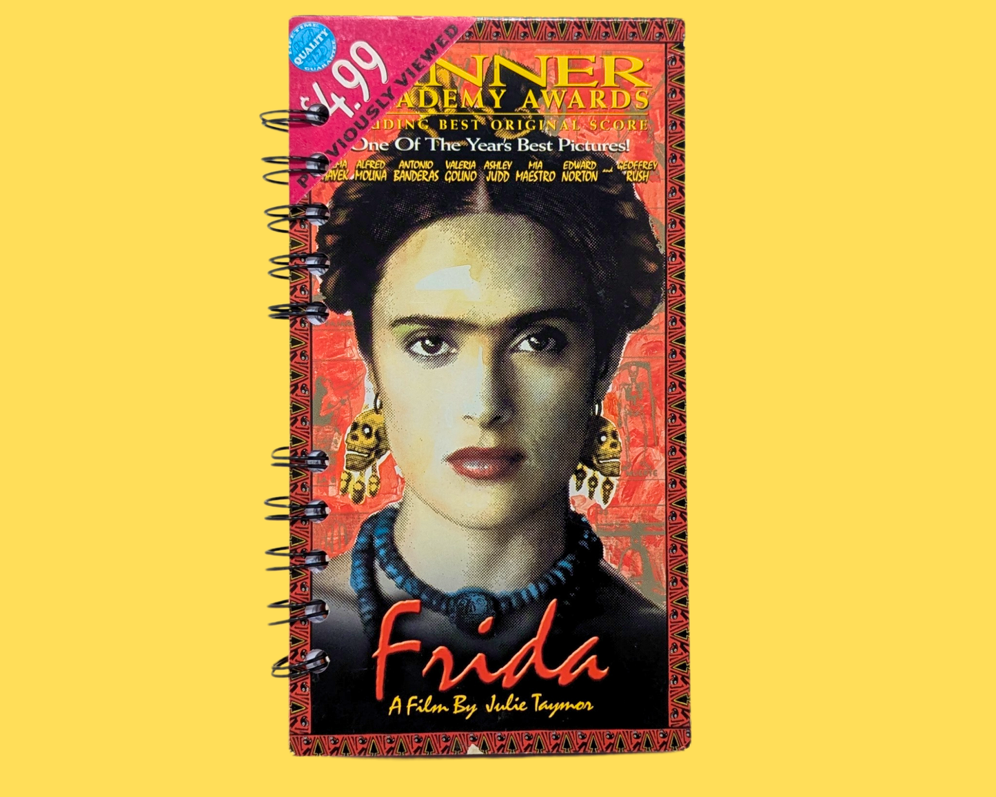 Carnet de cinéma VHS Frida