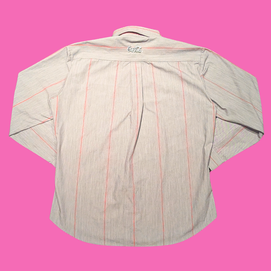 Vintage 1980's Coca-Cola Button Down Shirt Size L-XL