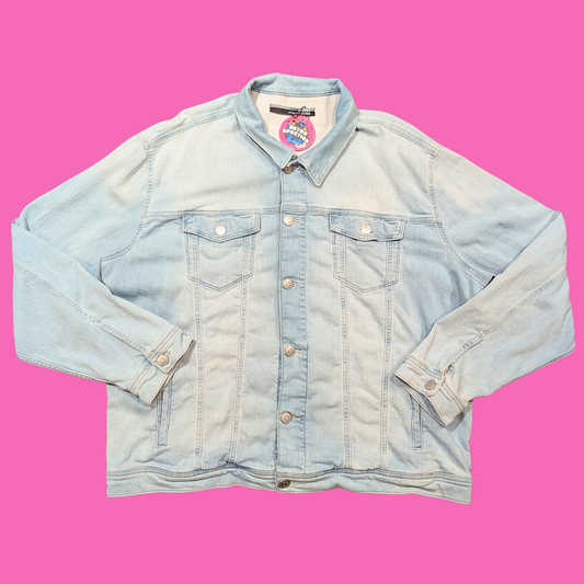 T-shirt et veste en jean recyclés Wednesday, taille XXL
