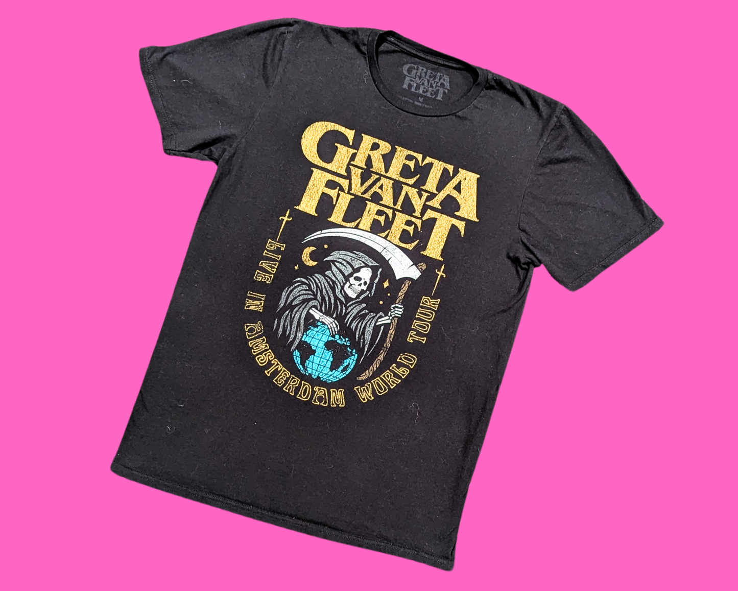 Y2K Greta Van Fleet T-Shirt Size M