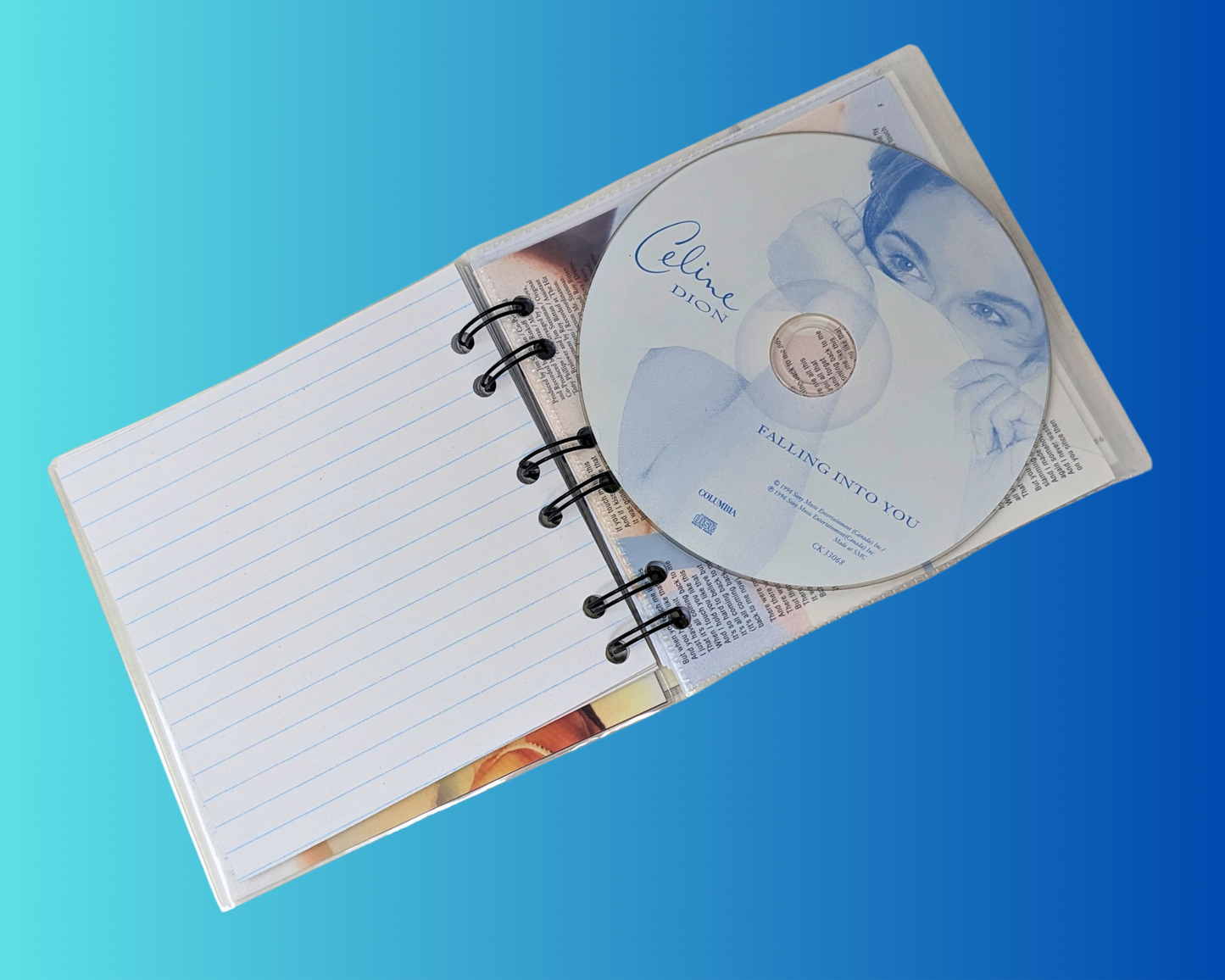 Céline Dion, Falling Into You CD Notebook