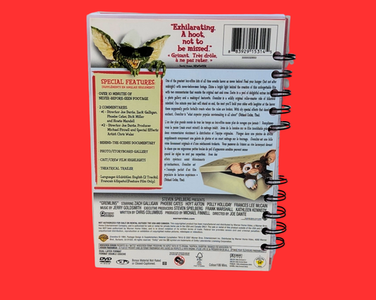 Carnet de notes du film DVD Gremlins