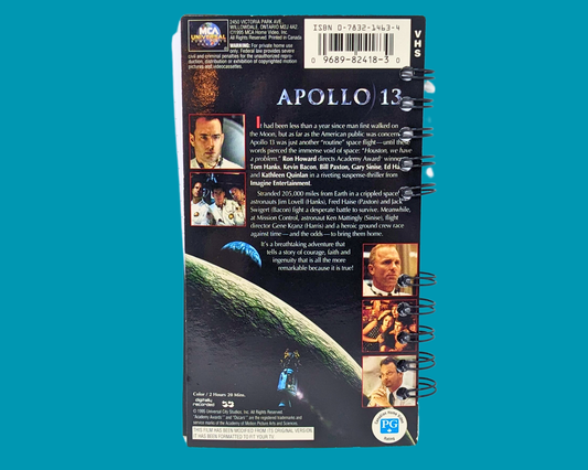 Carnet de notes VHS du film Apollo 13