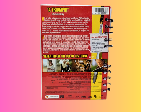 Carnet de notes du film DVD Kill Bill 2