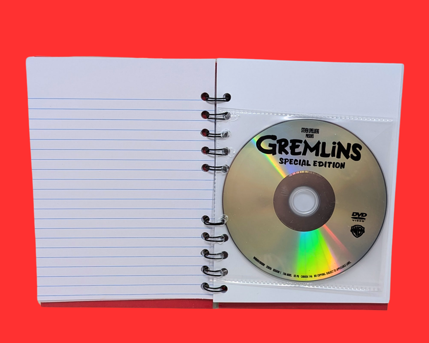 Gremlins DVD Movie Notebook