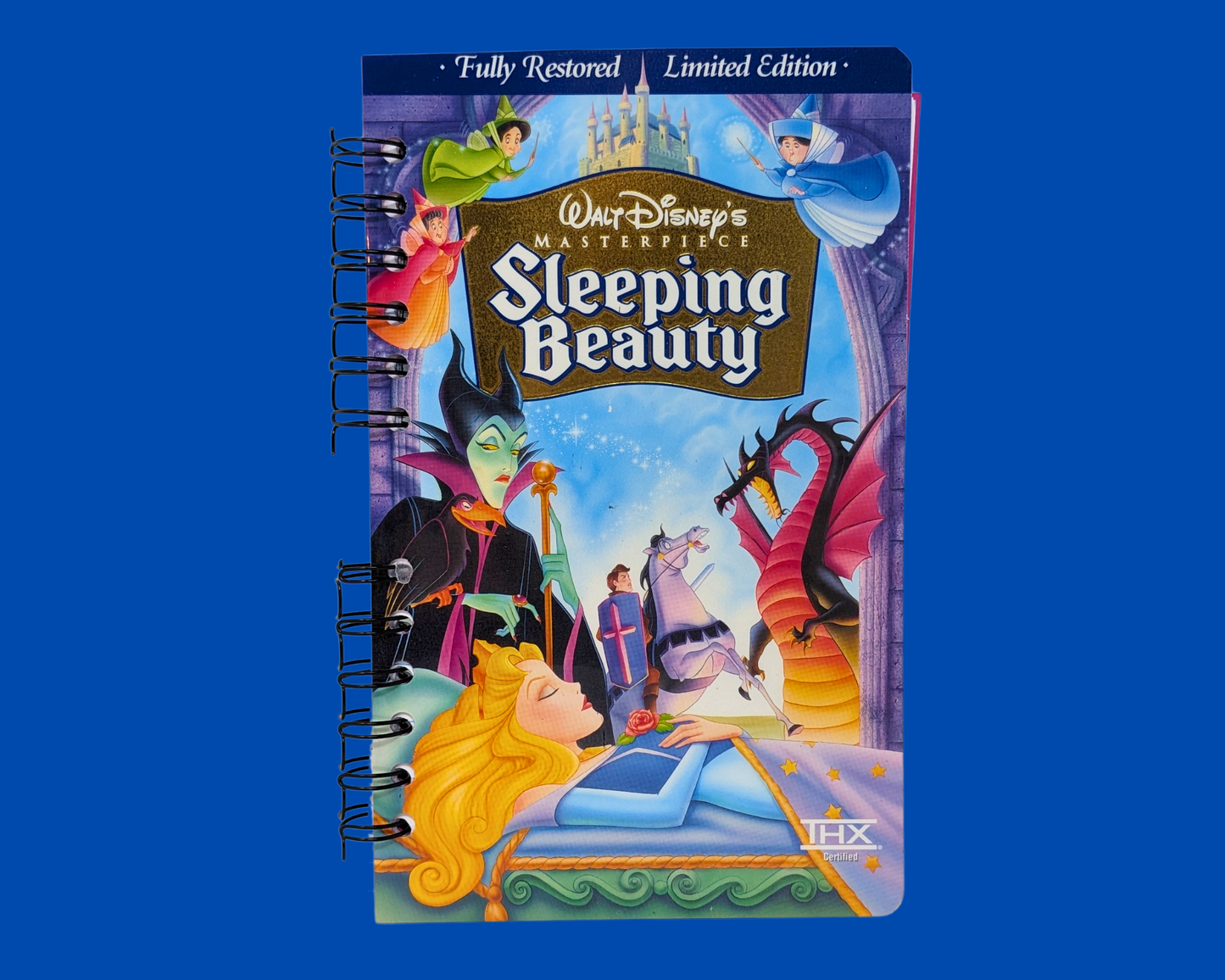 La Belle au bois dormant, carnet de notes VHS de Walt Disney