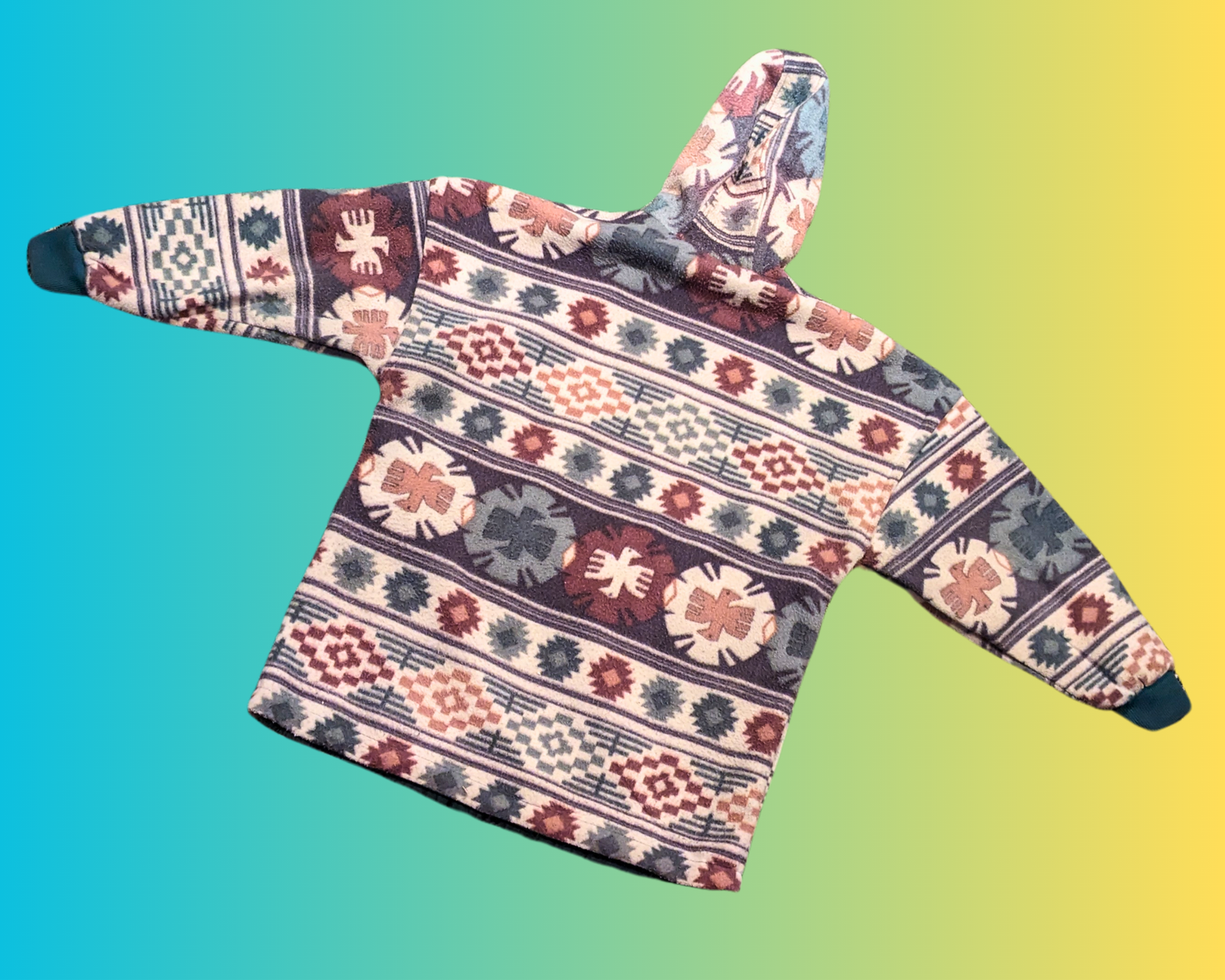 Vintage 1990's Reversible Jacket with Hoodie Size S