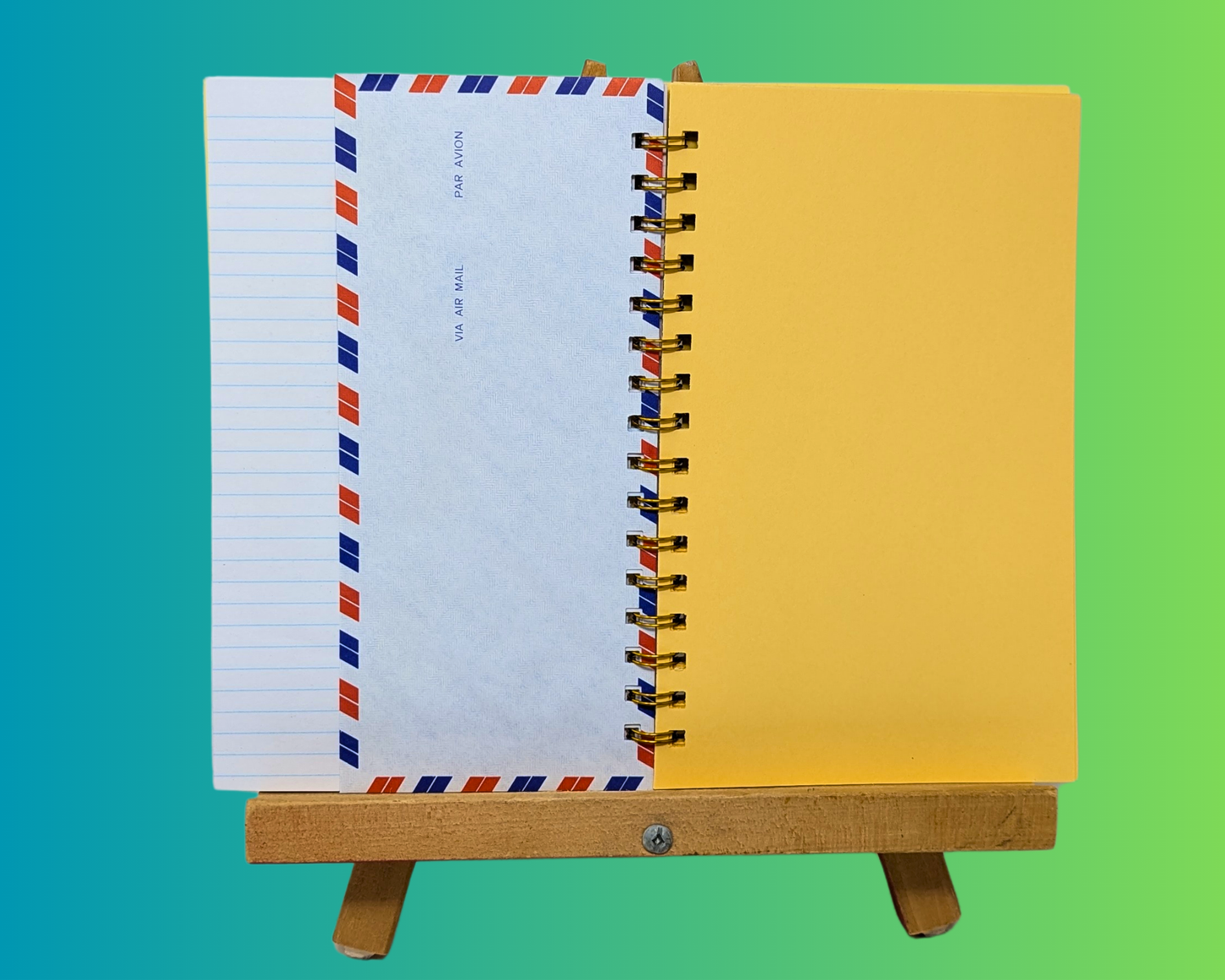 Handmade and Upcycled La Fiancée Américaine Novel by Eric Dupont Notebook