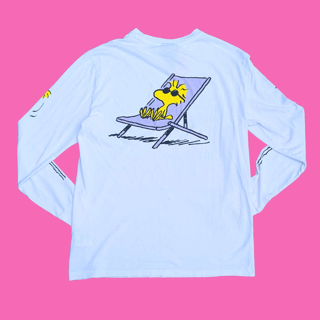Charlie Brown, Peanut, Long Sleeve Shirt Size M