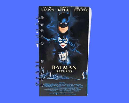 Carnet de notes VHS du film Batman Returns