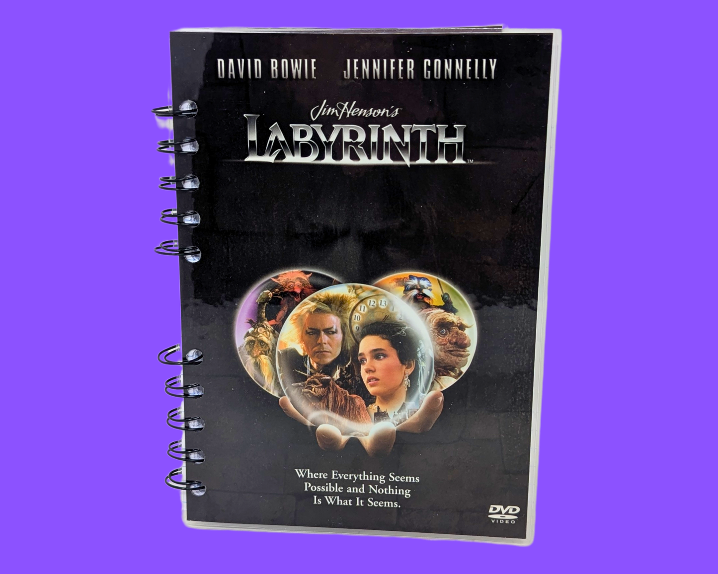 Labyrinth DVD Movie Notebook