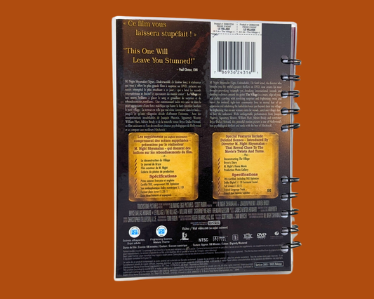 Carnet de notes du film DVD The Village