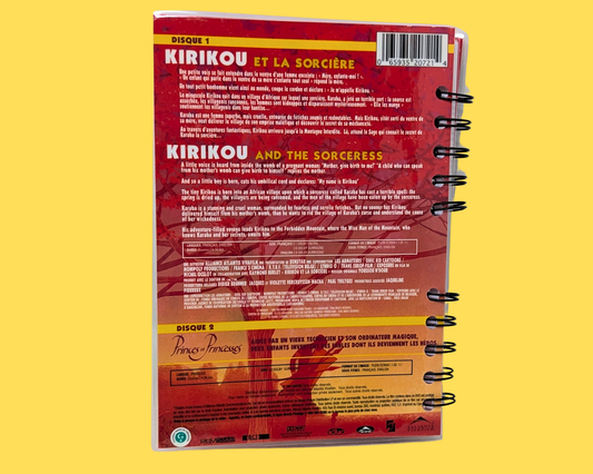 Carnet de film DVD Kirikou et La Sorcière