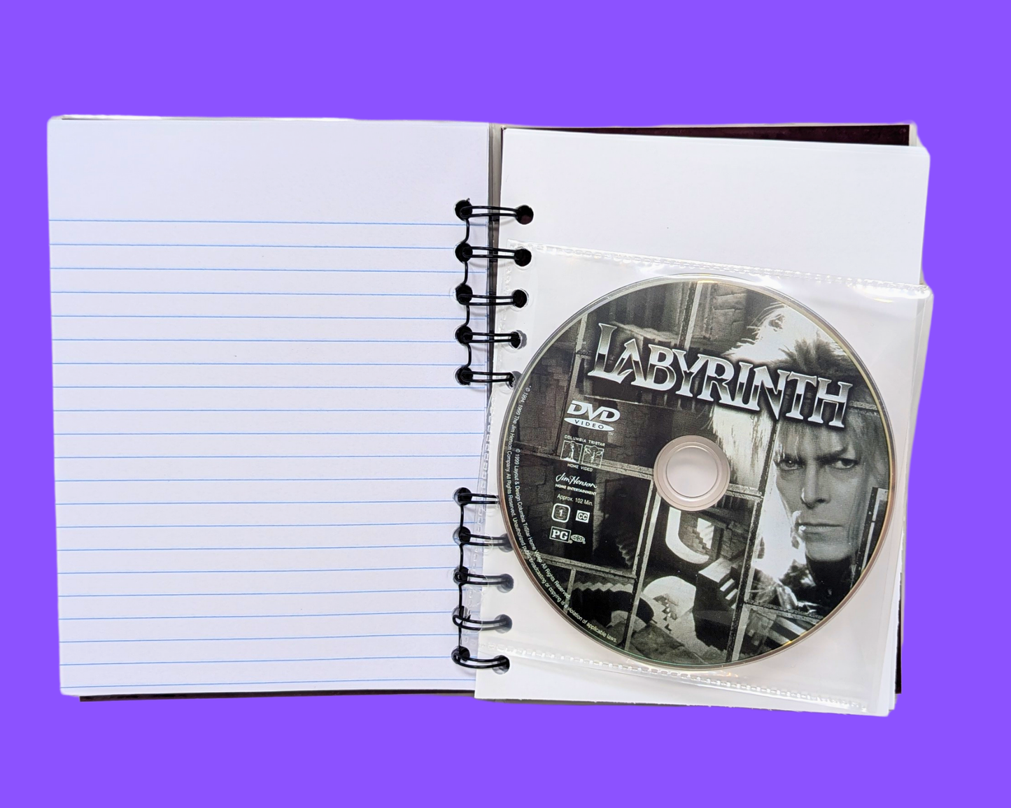 Labyrinth DVD Movie Notebook